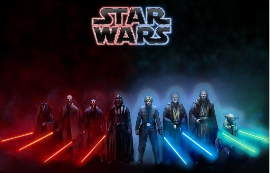 Star Wars: dark side vs light side